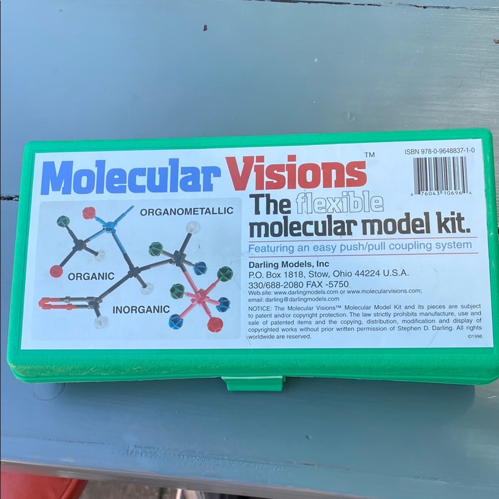 Molecular Visions Flexible Molecular Model Kit
